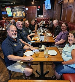 We dine out for charity